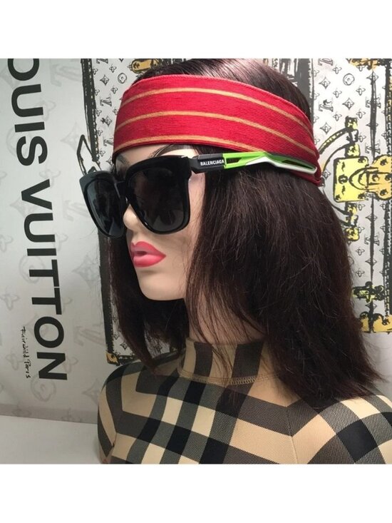 New Authentic Chic Black Sunglasses BB0025SA 004 main image 11